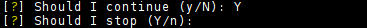 Example of Confirm Question